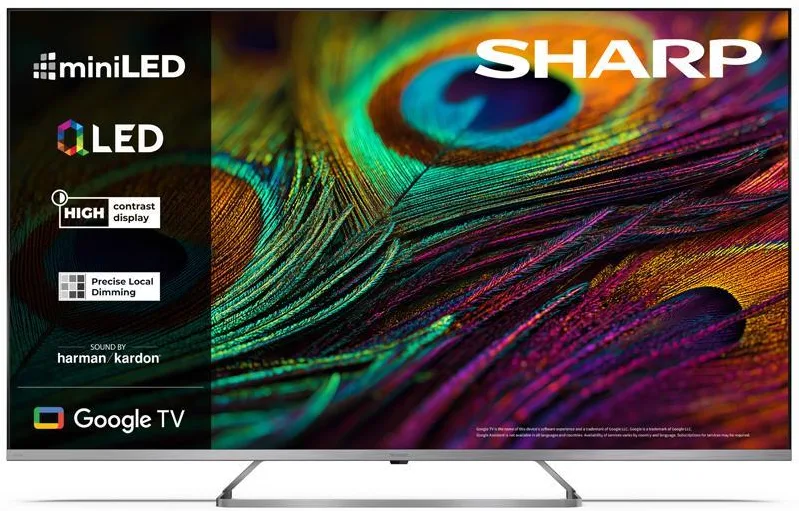 Sharp 55JP7265E 4K Ultra HD Smart TV 55" (Argento)