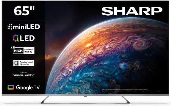 Sharp 65JP7765E 4K Ultra HD Smart TV 65" (Argento)