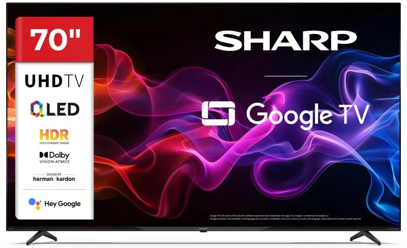 Sharp 70HP5265E 4K Ultra HD Smart TV 70" Wi-Fi (Nero)