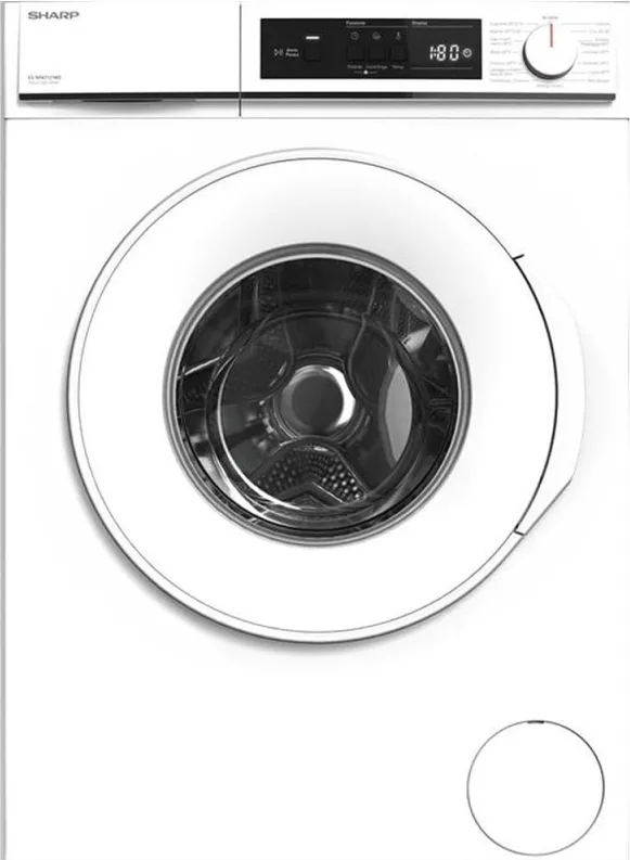 Sharp ES-NFA7121WD Lavatrice Carica Frontale 7 KG 1000 Giri/min (Bianco)