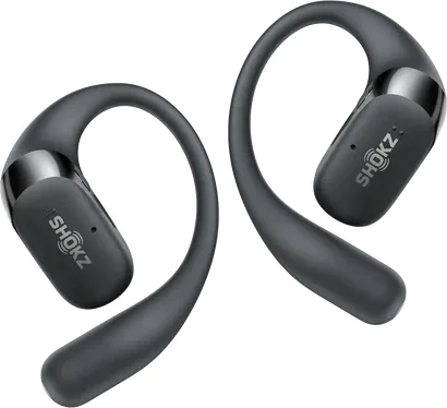 SHOKZ OpenFit 2+ Cuffie Wireless A clip, In-ear Musica e Chiamate Bluetooth Nero
