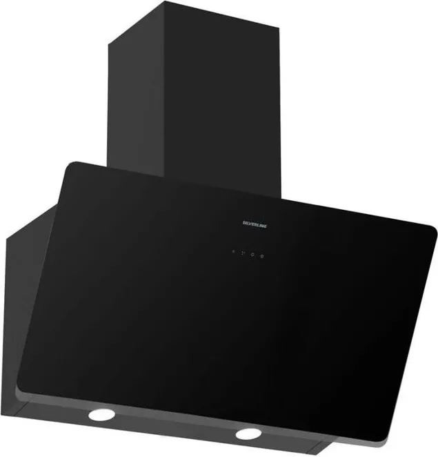 Silverline 3457 SOHO Cappa aspirante a parete 90 cm 627 m³-h Classe A 61 dB Touch colore Nero