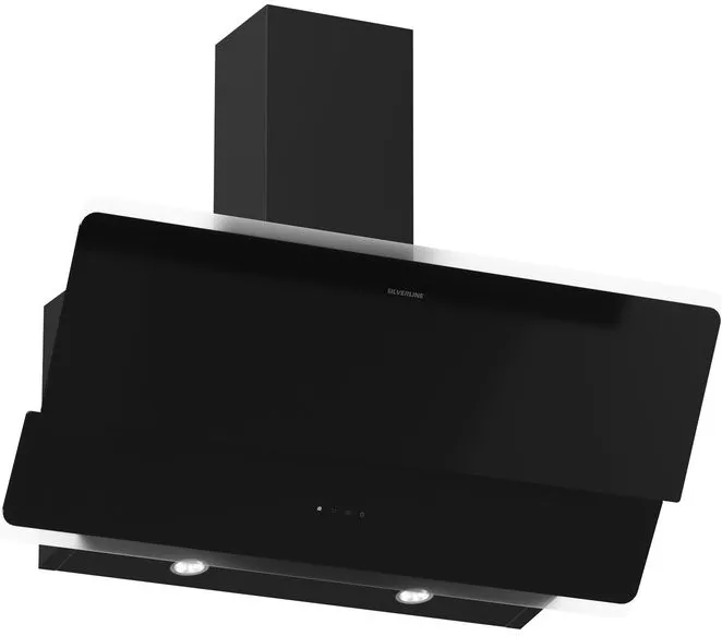 Silverline 3490.8.733.01 Oslo Cappa a parete 80 cm 648 m³-h Classe A 63 dB Touch colore Nero