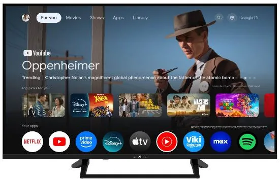 Smart Tech 40QG01V Full HD Smart TV 40" Wi-Fi (Nero)