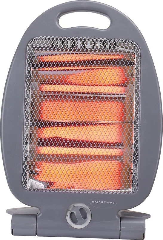 Smartway WFQH02 Stufa Alogena 1200 W (Grigio)