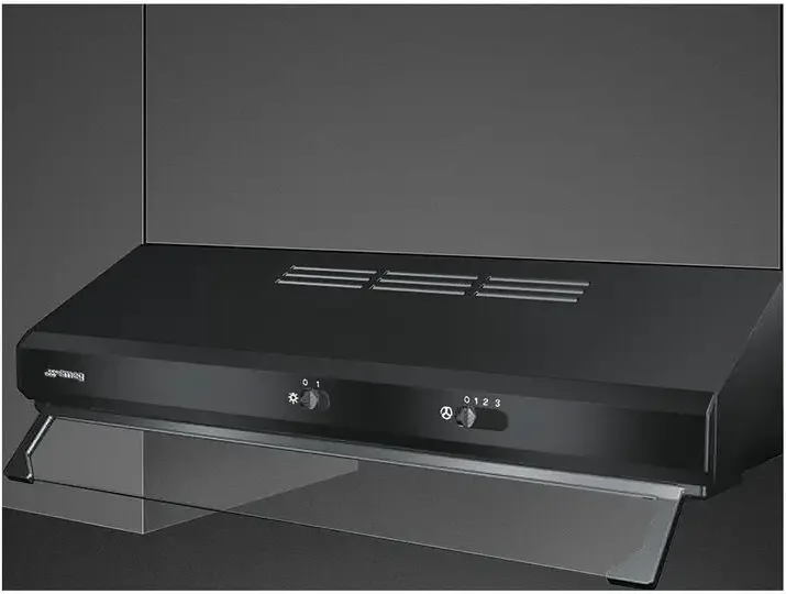 Smeg KSEC61NE3 Cappa Aspirante 60 cm 315 m³/h Classe C (Nero)