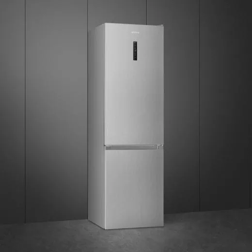 Smeg RC20XDNC Frigorifero Combinato 331 Litri No Frost Classe C (Acciaio Inox)