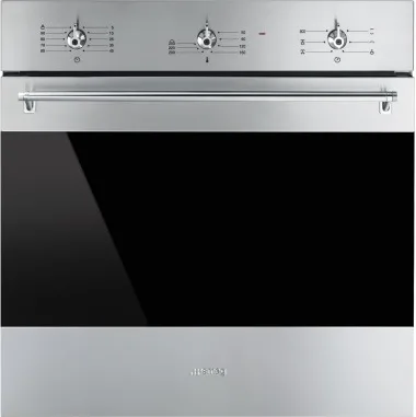 Smeg SF6381X Classica Forno da incasso Elettrico Ventilato 70 L Classe A 6 Funzioni Smalto Ever Clean (60x60x59 cm) colore Acciaio Inox