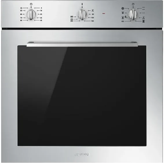 Smeg SF64M3TVX Forno da incasso Termoventilato 70 L Classe A 8 funzioni Vapor Clean (60x60x60 cm) colore Acciaio Inox