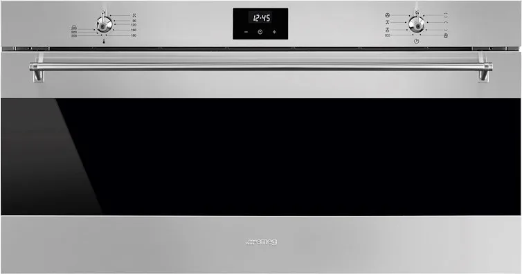Smeg SFR9300X Estetica Classica Forno da incasso Elettrico Multifunzione 85 L Classe A+ 8 Programmi Vapor Clean (47,5x89,6x54,9 cm) colore Acciaio Inox