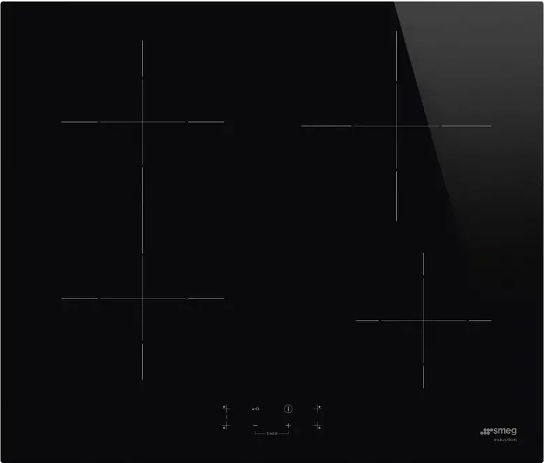 Smeg SI1B2642D Piano Cottura a Induzione 4 Fuochi 60 cm (Nero)