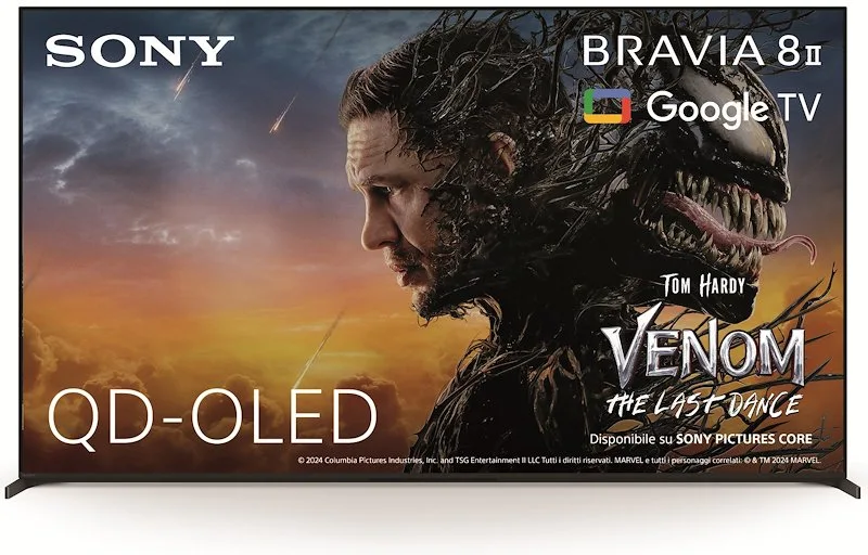 Sony K65XR8M25B 4K Ultra HD Smart TV 65" (Nero)