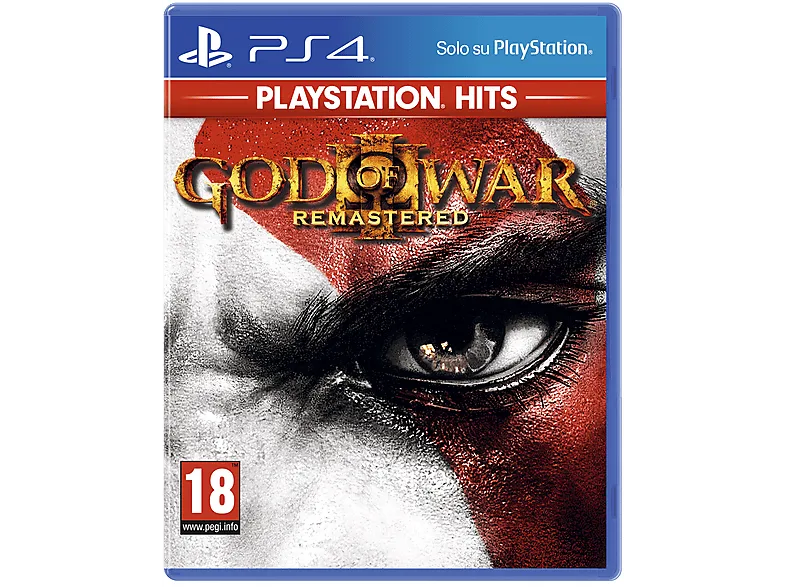 Sony 9995791 God of War III Remastered PS Hits Videogioco PlayStation 4 Azione Avventura 1080p 60fps PEGI 18