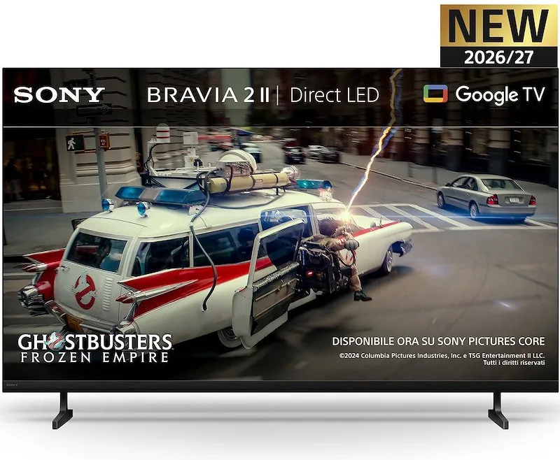 Sony K-55S25M2 Bravia 2 Ii 4K Ultra HD Smart TV 55" (Nero)