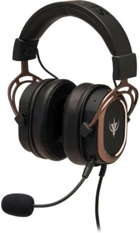 Spyco impulse he-122 cuffie gaming audio 7.1 driver 50mm jack 3.5mm microfono omnidirezionale ultraleggere phieghevoli