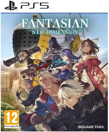 Square Enix FANTASIAN: NEO DIMENSION Videogioco per PlayStation 5 Genere Gioco di Ruolo Giapponese PEGI 12+ colore Nero