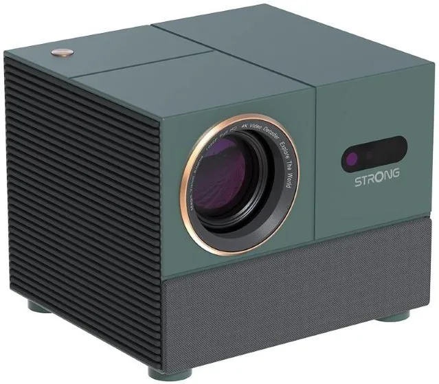 Strong MIRA1 Videoproiettore Smart Google TV 1080p LCD 300 ANSI lumen Wi-Fi Bluetooth Auto Focus colore Verde