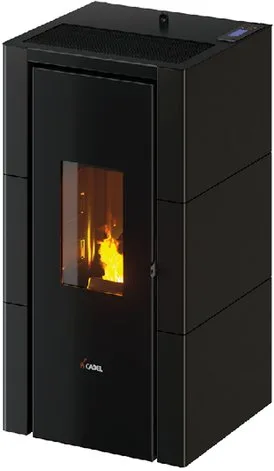Stufa pellet Cadel 7025044 CRISTAL 7 T2 Antracite