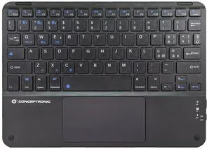 Conceptronic TOBIN01BIT Tastiera Bluetooth QWERTY Italiano (Nero)