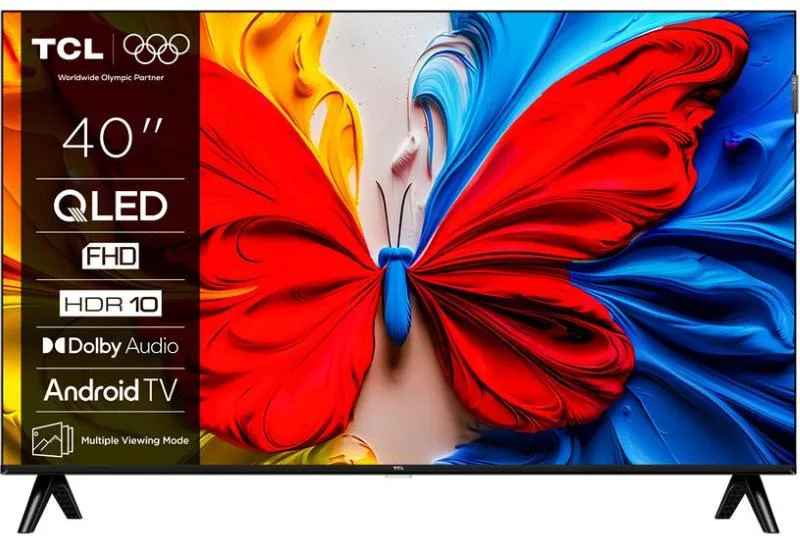 TCL 40S51K Smart TV QLED 40'' Full HD Google TV Android