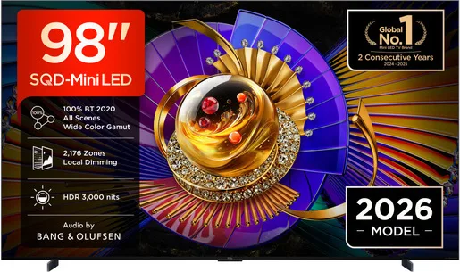 TCL 98C7L 4K Ultra HD Smart TV 98" (Nero)