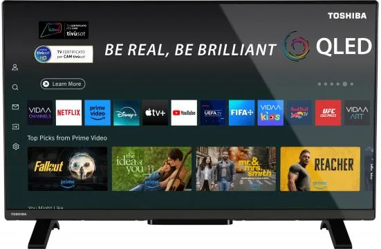 Toshiba 32QV2F63DA Full HD Smart TV 32" (Nero)