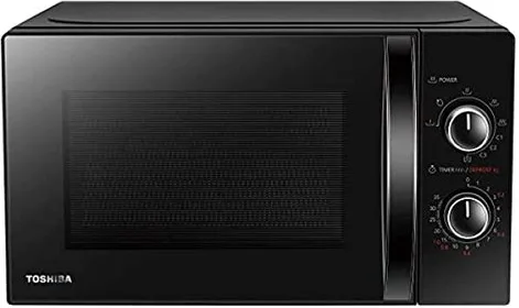 Toshiba MW-MG20P Forno a Microonde con Grill 800 W con Crispy Grill 1000 W 20 litri Nero