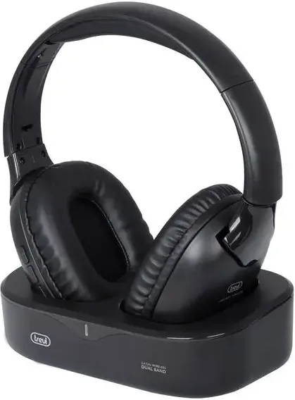 immagine di Trevi Cuffia TV Ricaricabile Wireless a Radiofrequenza FRS 1490 RW