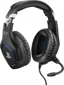 Trust 23530 GXT 488 Forze Cuffie Gaming PS4 Over-Ear Driver 50 mm Microfono Ripiegabile Jack 3.5 mm colore Nero
