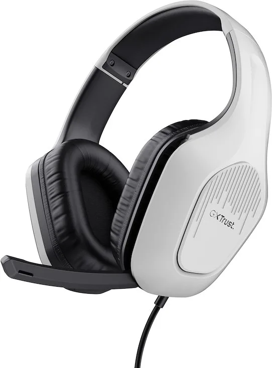 Trust GXT415W Zirox Cuffie (Bianco)