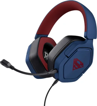 TRUST CUFFIA GXT-492SM CARUS SUPERMAN25739 - CARUS Headset Superman Edition
