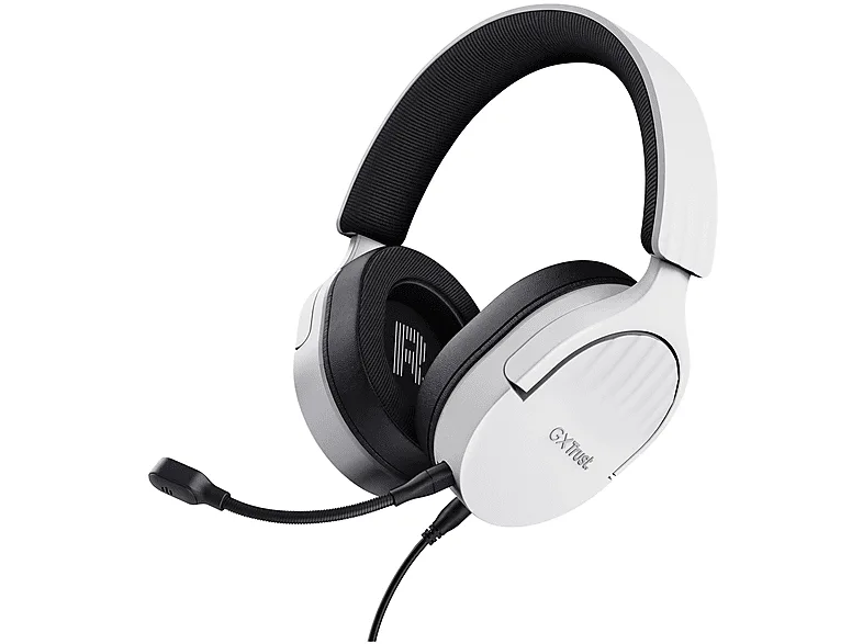 Trust GXT489W Fayzo Cuffie a Padiglione Cablate (Bianco)