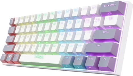 Trust Gxt 873 Acira Tastiera Gaming Bluetooth QWERTZ Italiano (Bianco)