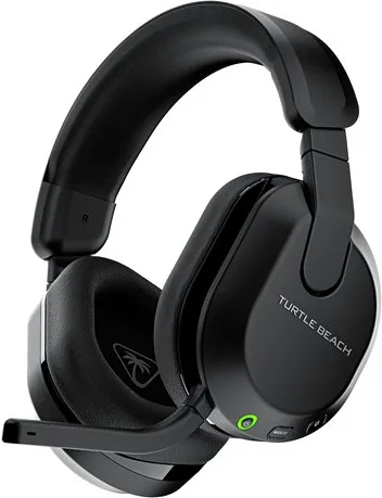 Turtle Beach Stealth 600 Nero PlayStation Cuffie da Gioco Wireless con 80 ora Batteria, Altoparlanti da 50mm e Bluetooth per PS5, PS4 e PC