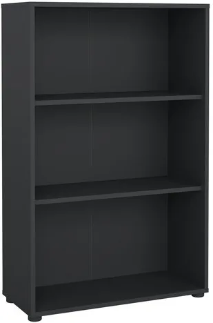 Tvilum 65585IG Sign Libreria 2 ripiani 1 regolabile 80x34x124 cm colore Grigio opaco