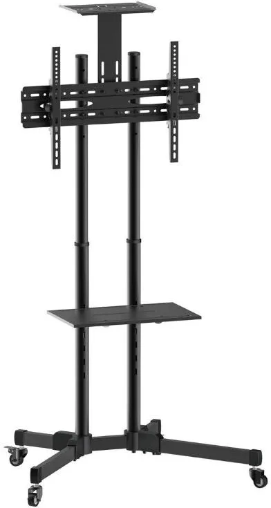 Value Carrello Tv, Telescopic Pole, Fino 50 Kg, 37" - 70" 17.99.1167