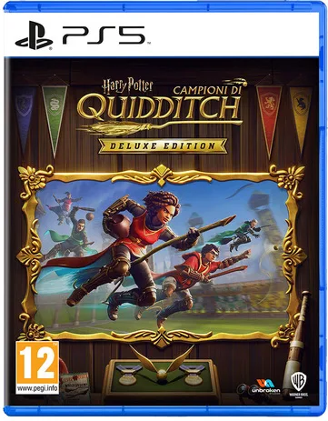 Warner Bros Harry Potter Campioni di Quidditch Edizione Deluxe Videogioco PlayStation 5 Sport Multiplayer PEGI 12