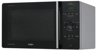 Whirlpool MCP 345 SL Chef Plus Forno a Microonde con Grill 25 L 800 W Funzione Crisp Jet Defrost Display LED colore Argento