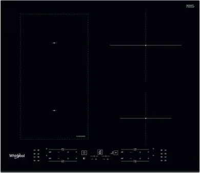 Whirlpool Wl B1160 Bf Piano Cottura a Induzione 4 Fuochi 59 cm (Nero)