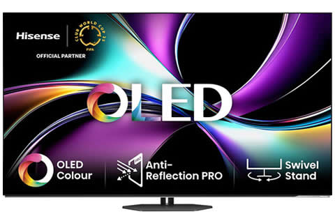 Hisense 55A85Q 4K Ultra HD 55" Smart TV Wi-Fi 139,7 cm (Nero - Grigio)