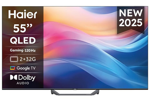 Haier H55S80FUX 4K Ultra HD 55" QLED Smart TV Wi-Fi (Nero)