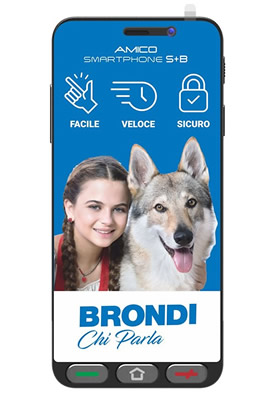 Brondi Smartphone XL 6" 2/16GB (Nero)